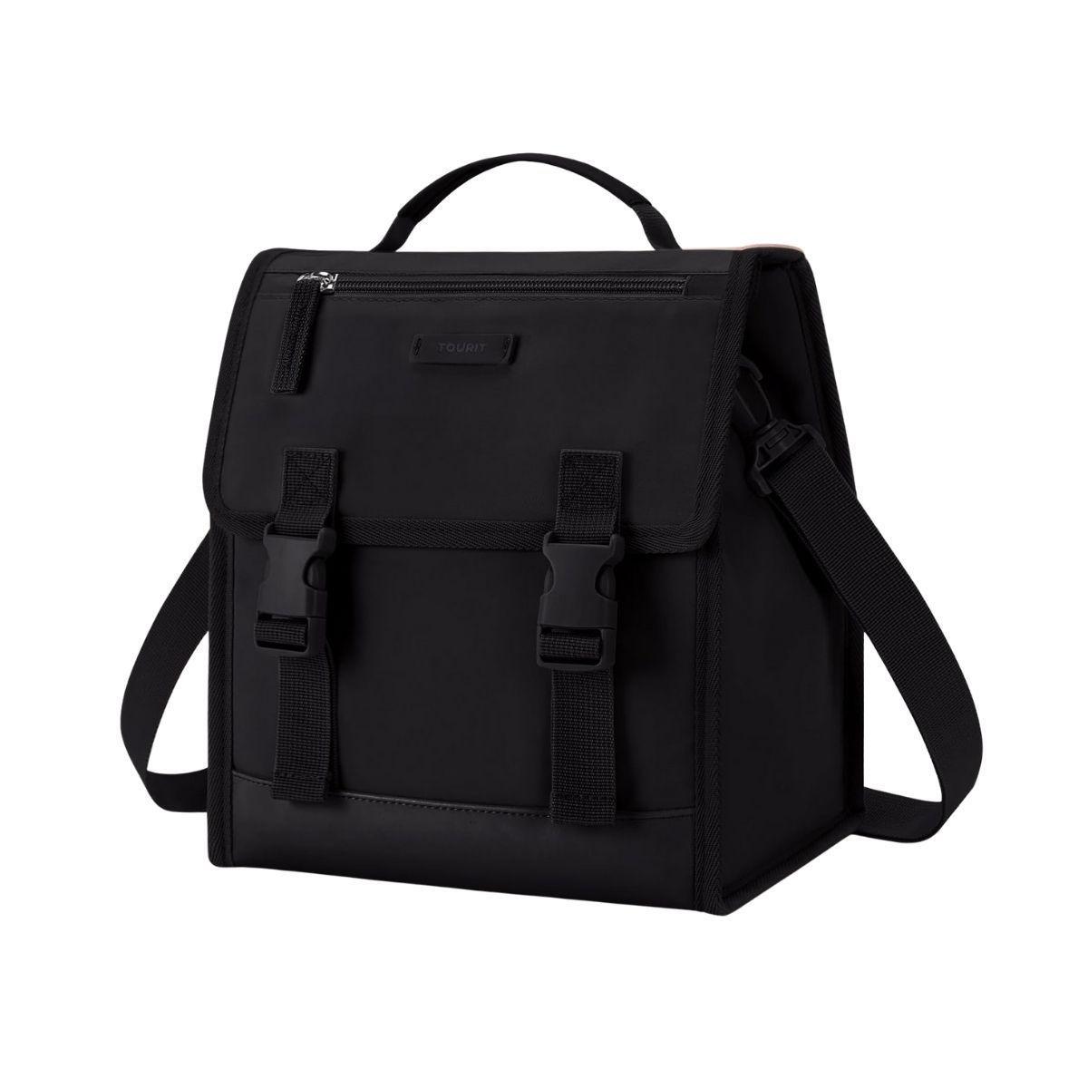 Tourit Lonchera Térmica con Hebilla 11L - Negro-0