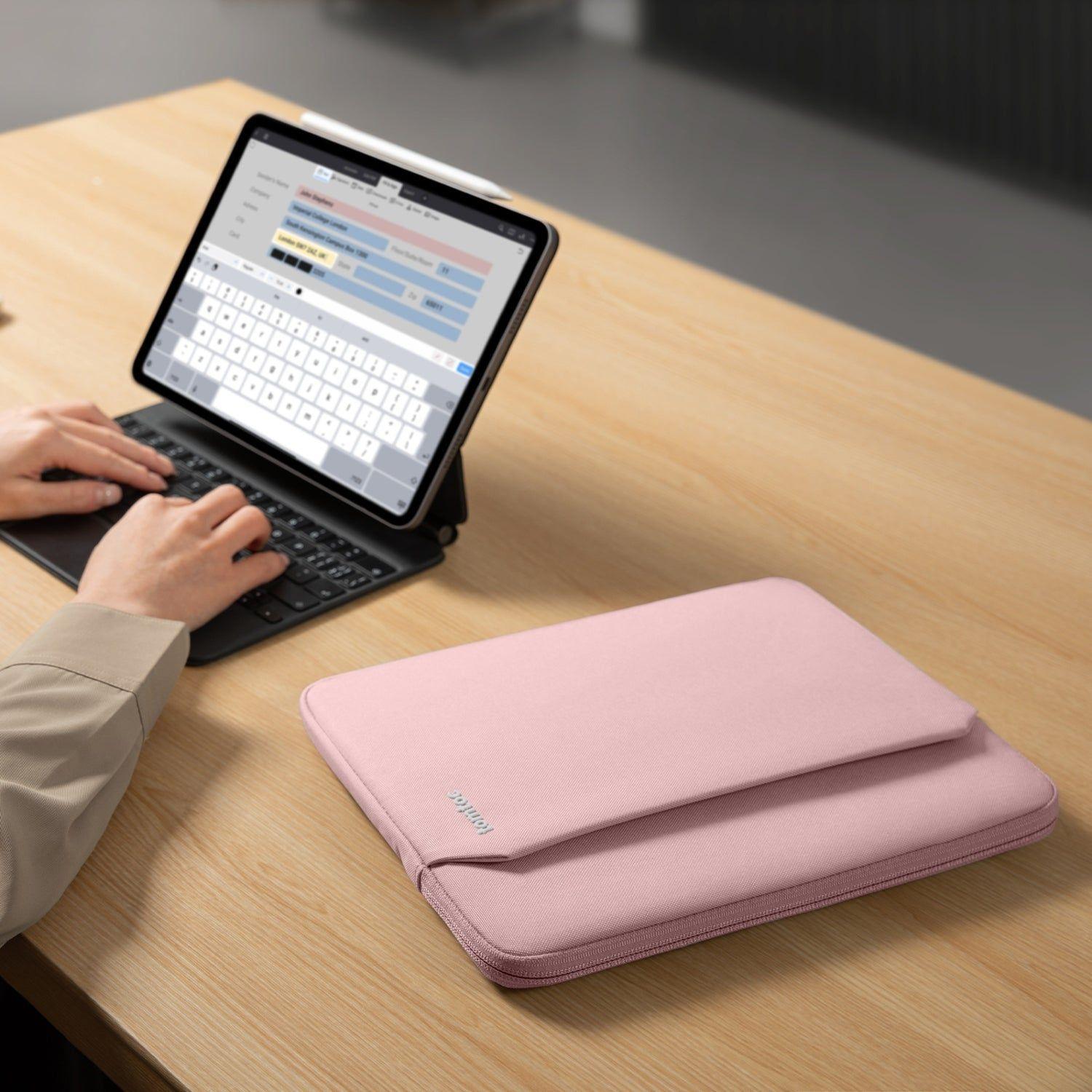 Tomtoc Funda Light-B18 para iPad Pro / Air 11" Rosado-8