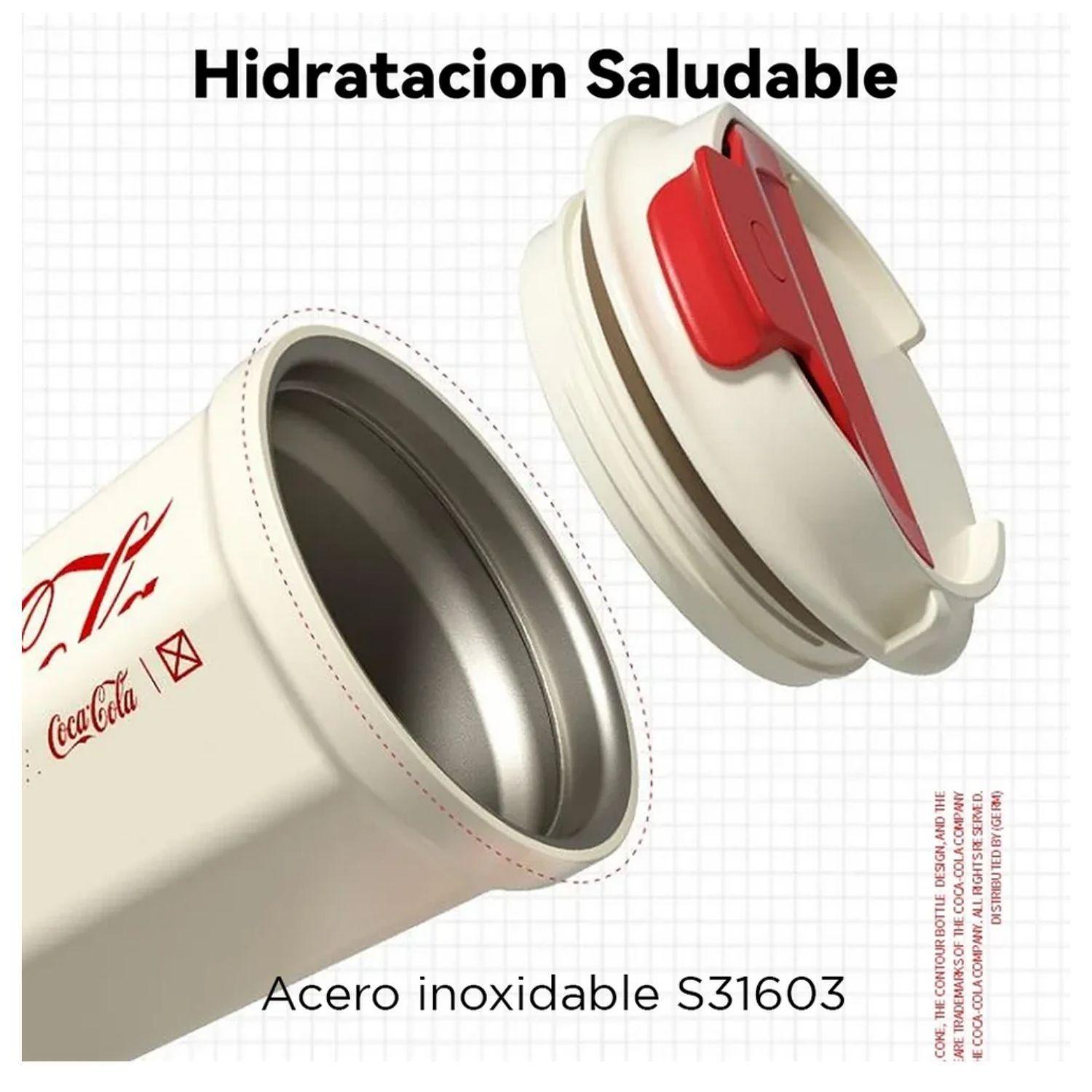 Taza Café GERM x Coca-Cola Diamante 390 ml Blanca-3