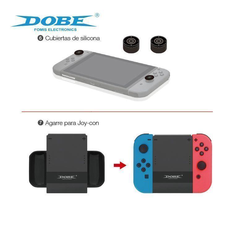 DOBE - KIT DE PROTECCION PARA NINTENDO SWITCH-4