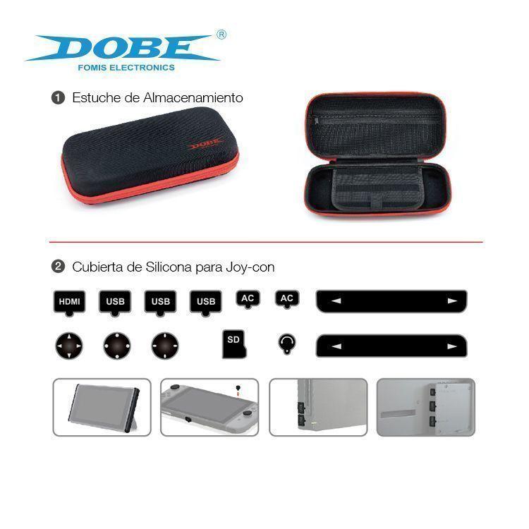 DOBE - KIT DE PROTECCION PARA NINTENDO SWITCH-2