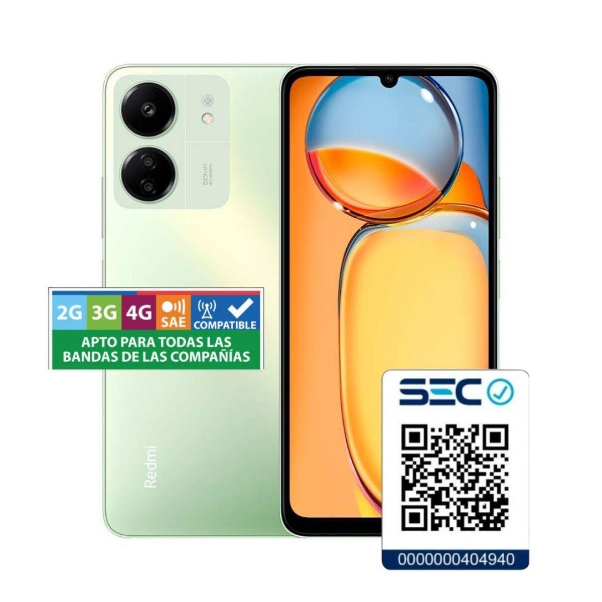 Xiaomi Redmi 13C 4GB + 256GB Verde-1