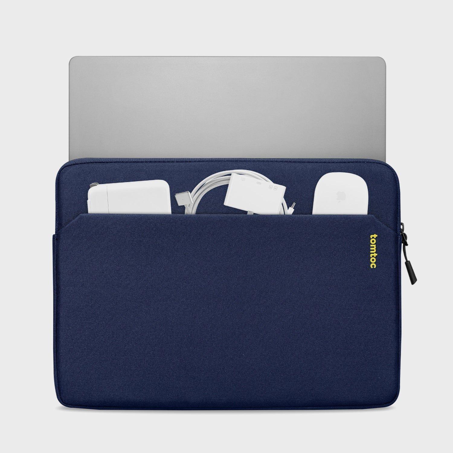 Tomtoc Funda Light-A18 para MacBook Neo/ Air / Pro 13" Azul Oscuro-2