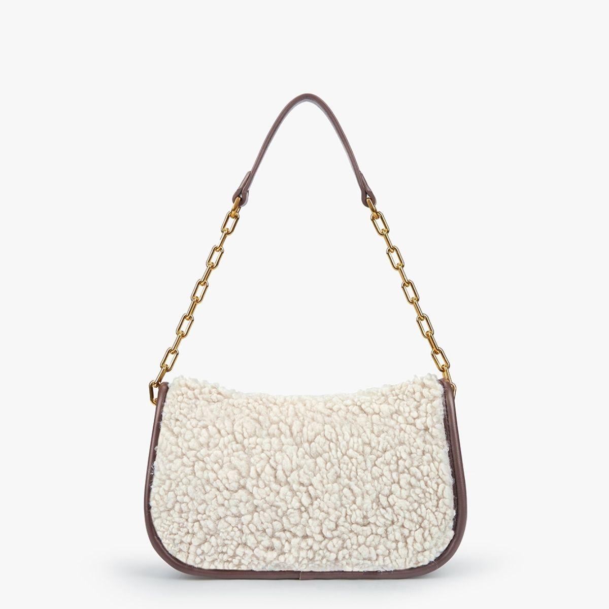 Ecosusi - Cartera pequeña de piel artificial - Beige-2