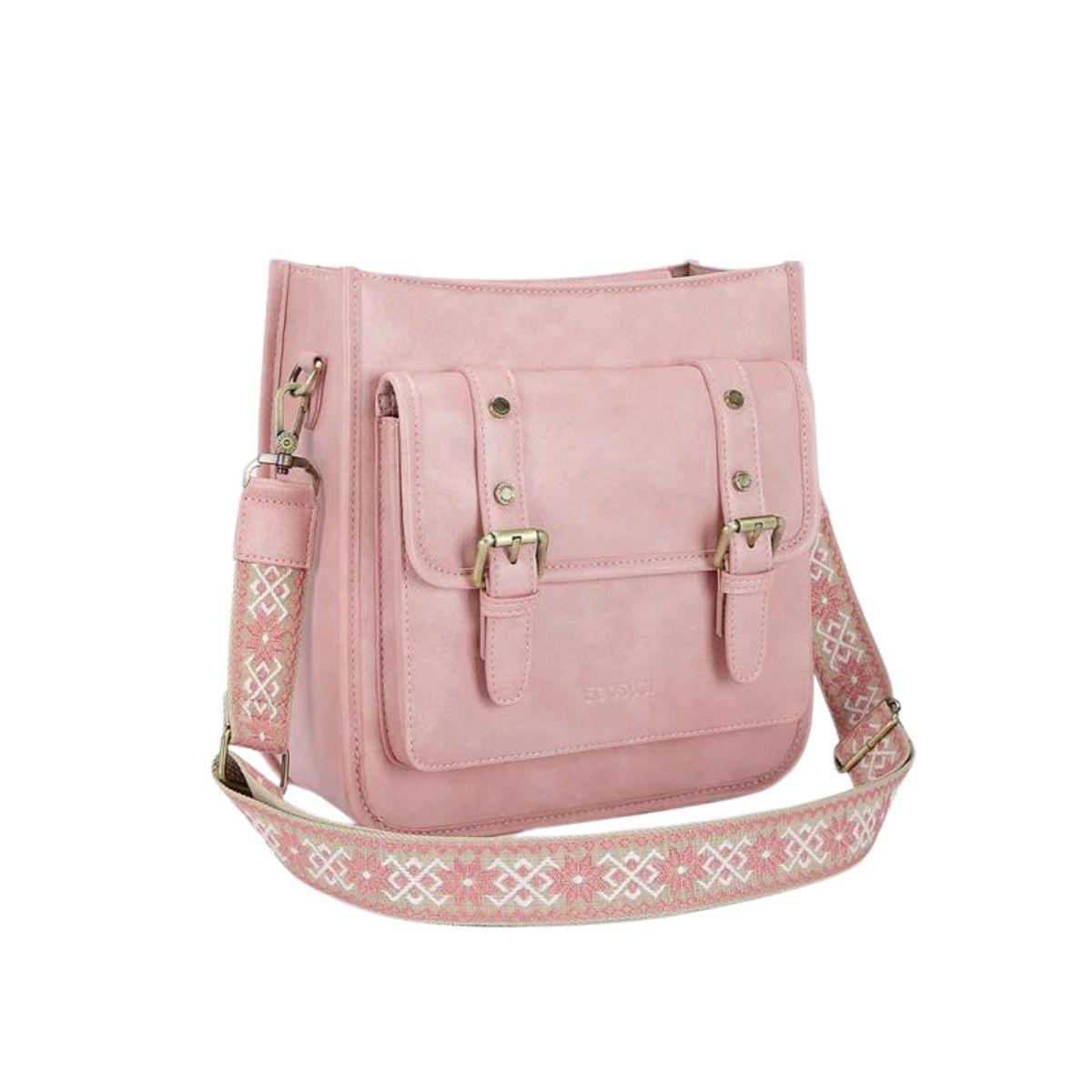 Ecosusi Bolso Mensajero Sophie para tablet 11" - Rosado-3