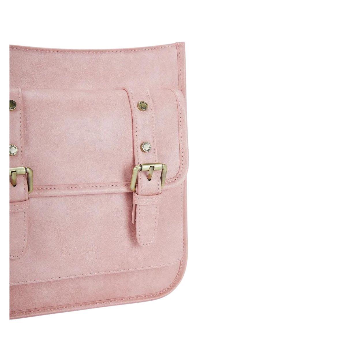 Ecosusi Bolso Mensajero Sophie para tablet 11" - Rosado-4