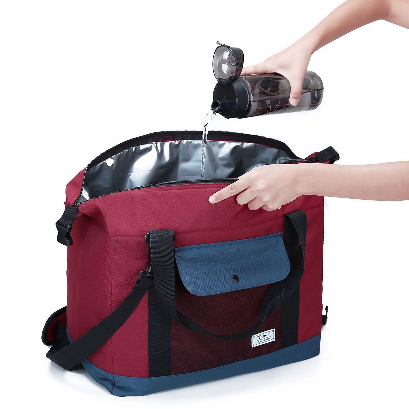 TOURIT Mochila cruzada aislante Budgerigar viajes/familiar-4