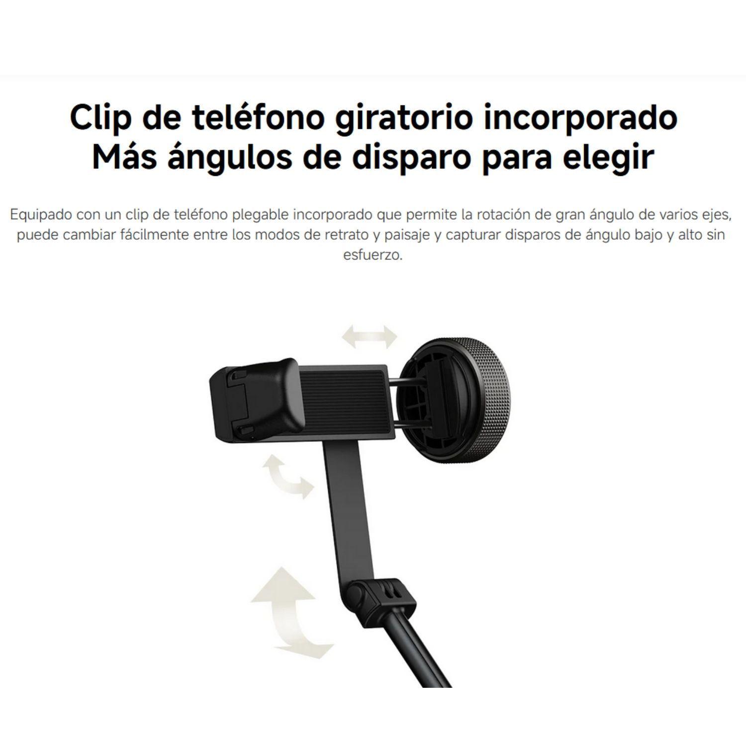 Xiaomi Trípode Selfie Stick Zoom 62" con Control Remoto Negro-5