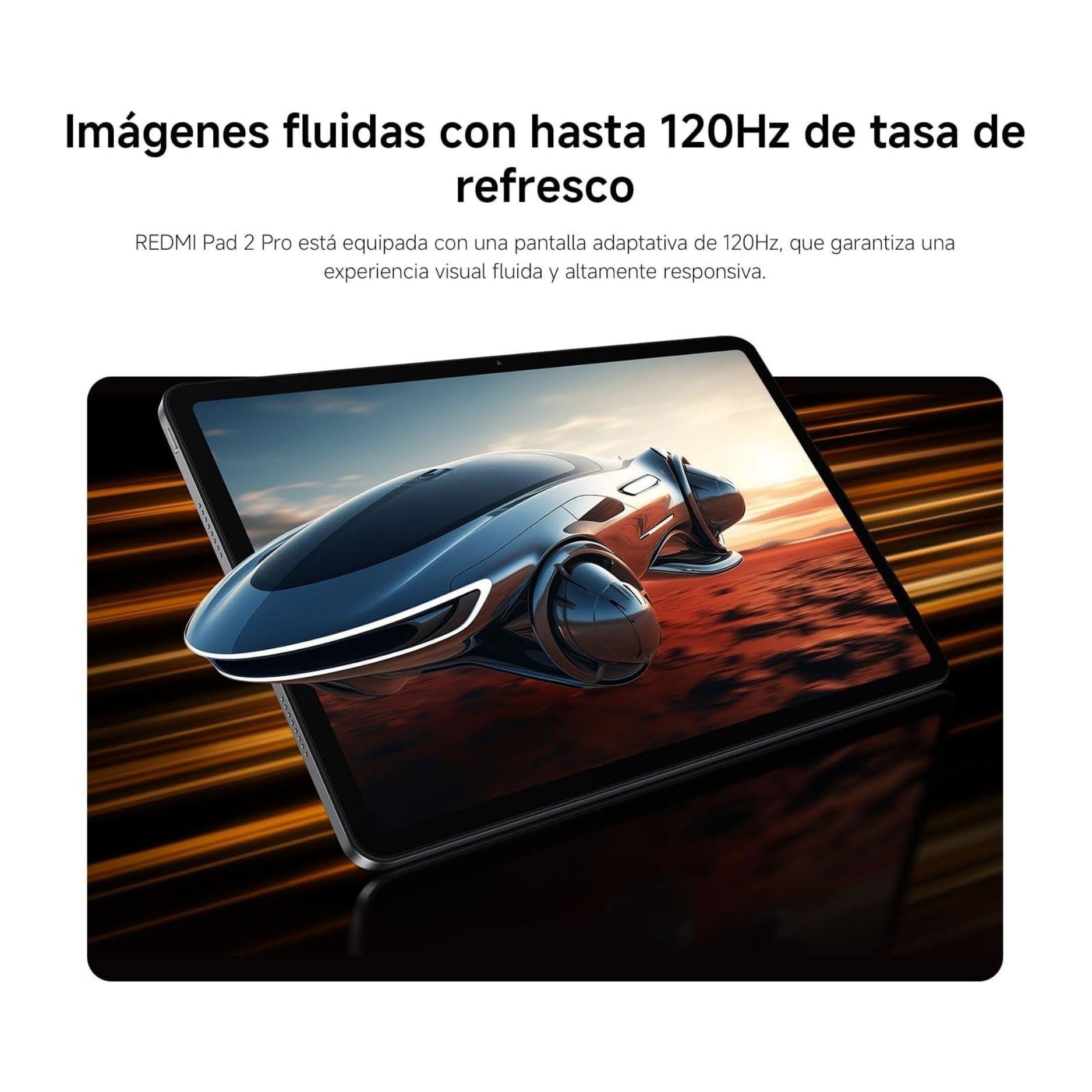 Xiaomi Redmi Pad 2 Pro 12,1" 6GB + 128GB Plateado-5