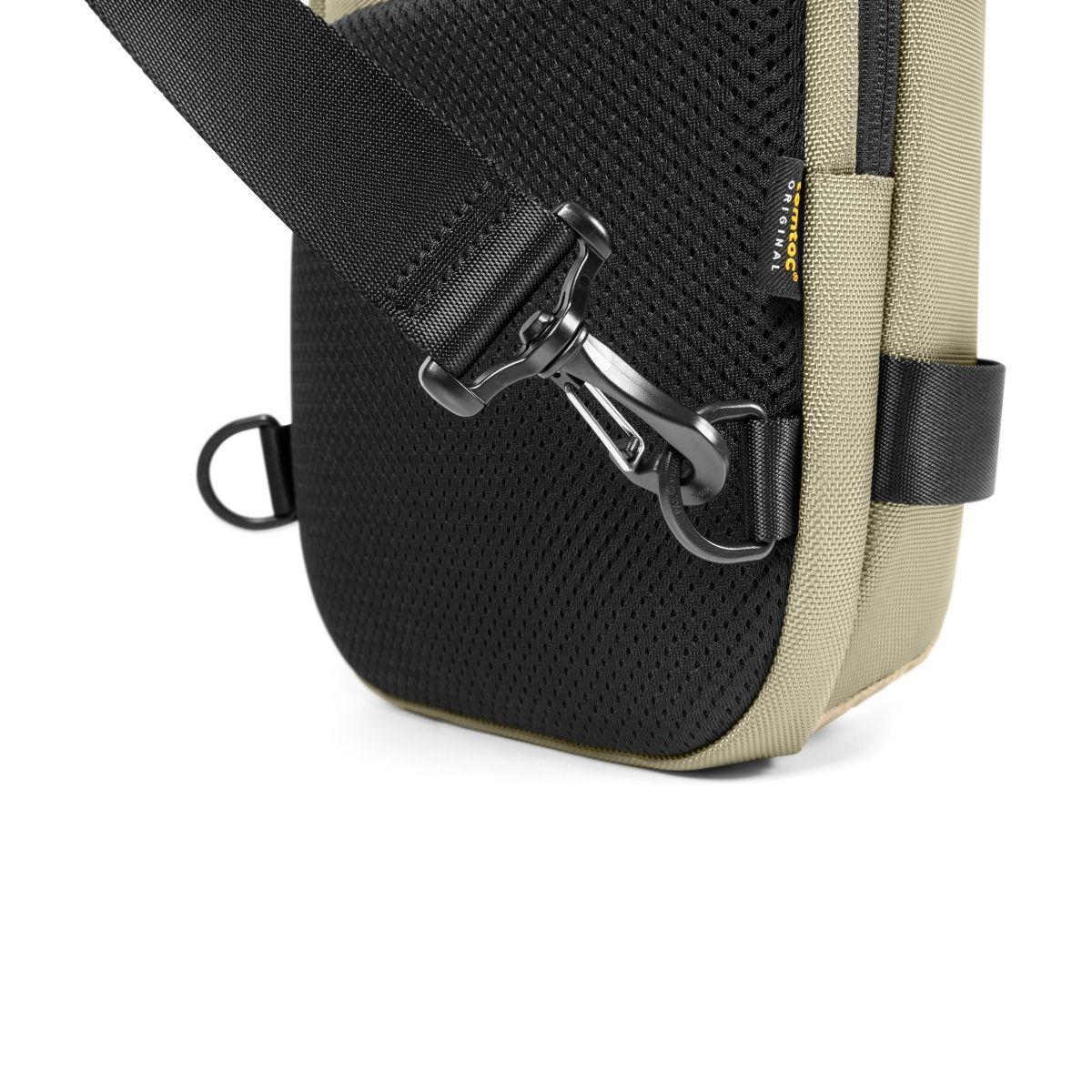 Tomtoc Bolso Sling Navigator-T24 para MacBook Pro 14" - Caqui-5
