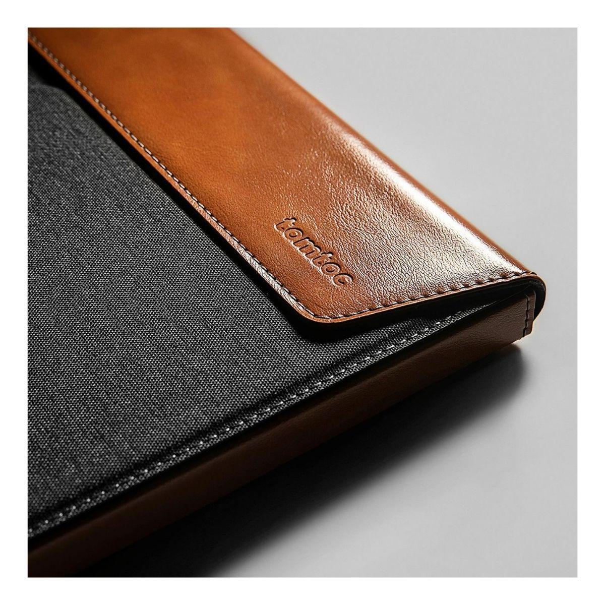 Tomtoc Funda Premium Vintage-A15 para 13" - Gris-6
