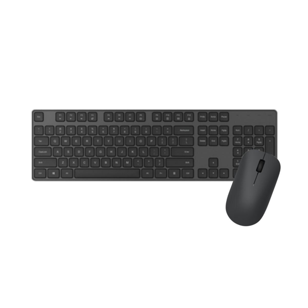 Xiaomi Combo Teclado y Mouse Inalámbricos Negro-0