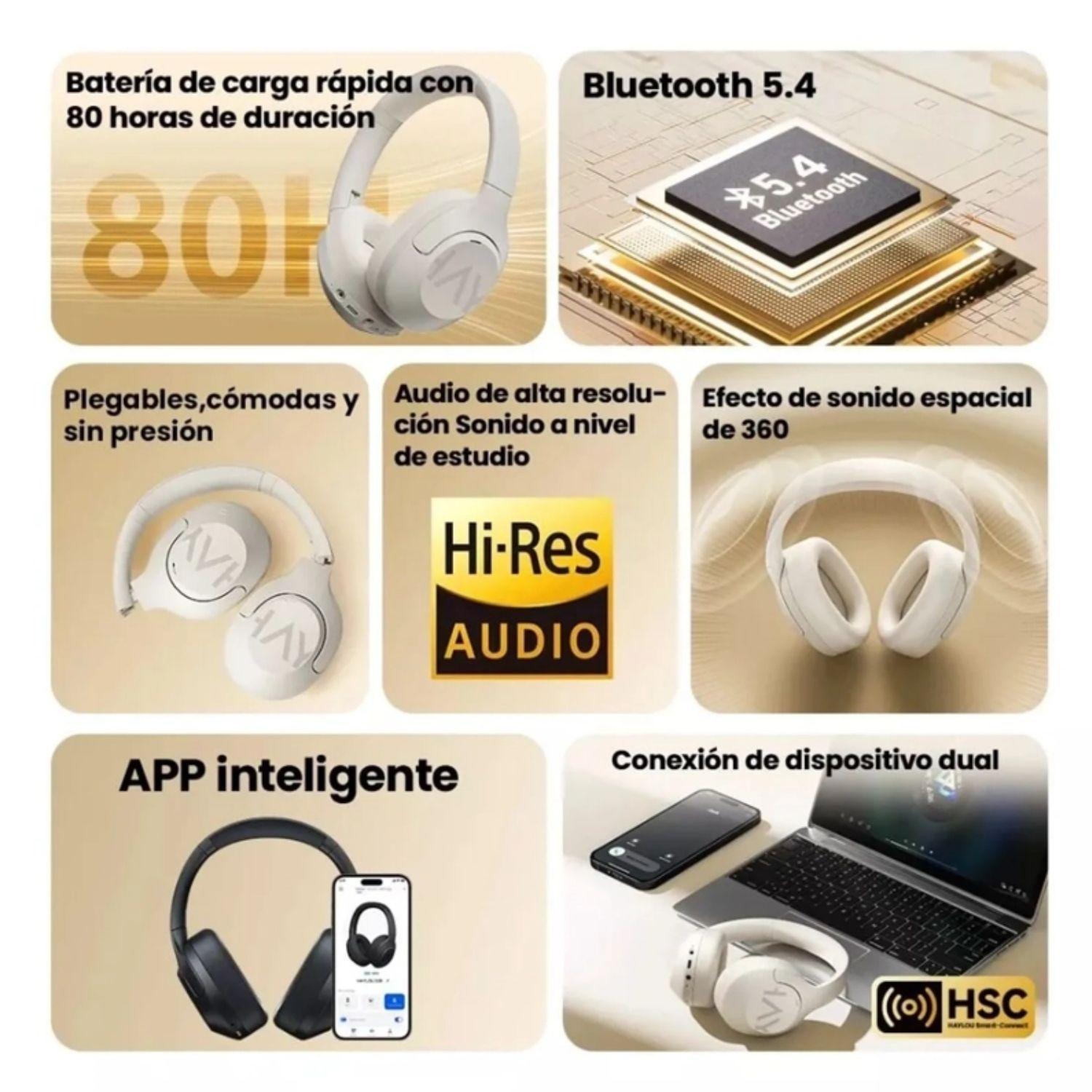 Haylou S30 Pro Audífonos Inalámbricos Bluetooth Mic e-Sport Negro-6