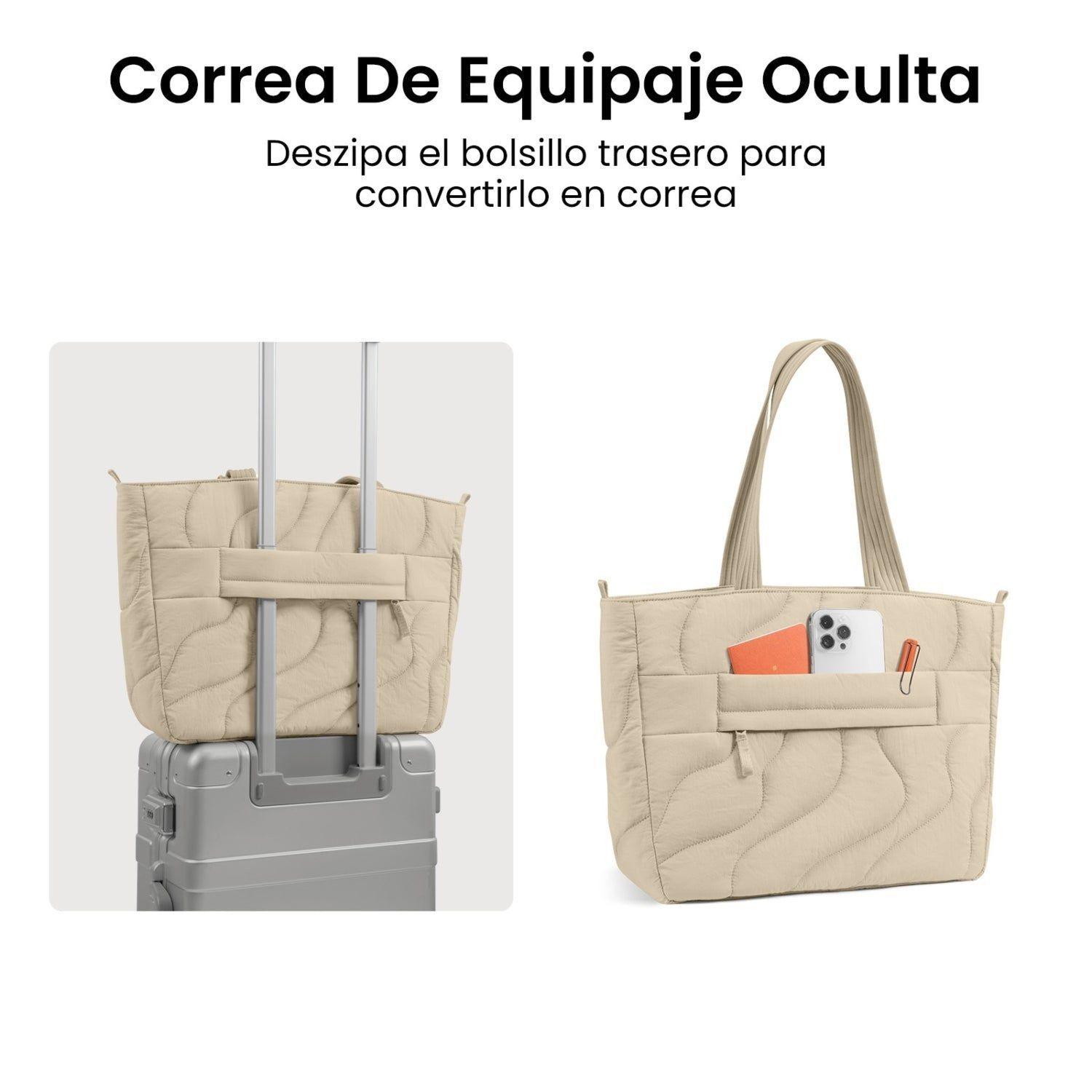 Tomtoc Bolso Tote Terra-T38 13.5L para Notebook 16" Caqui-6