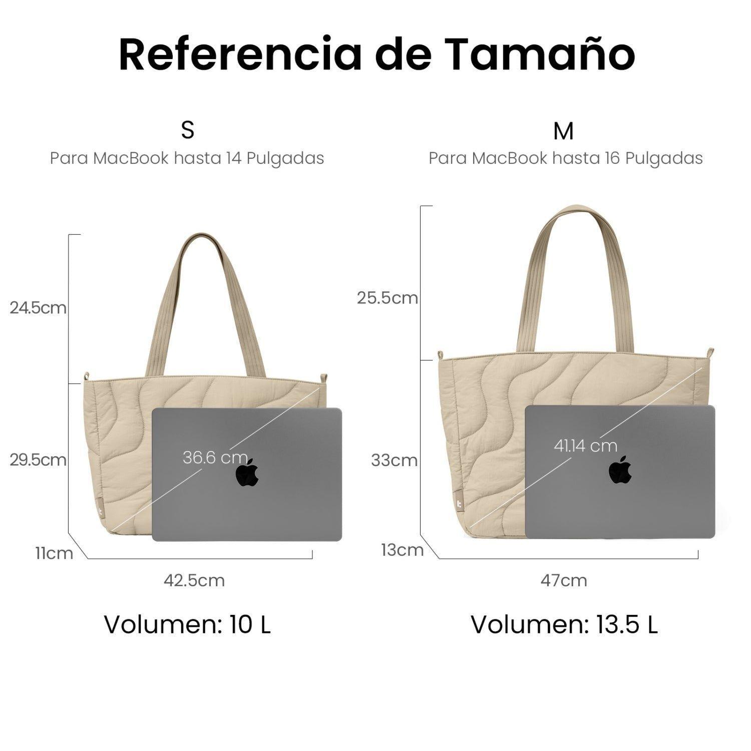 Tomtoc Bolso Tote Terra-T38 13.5L para Notebook 16" Caqui-7