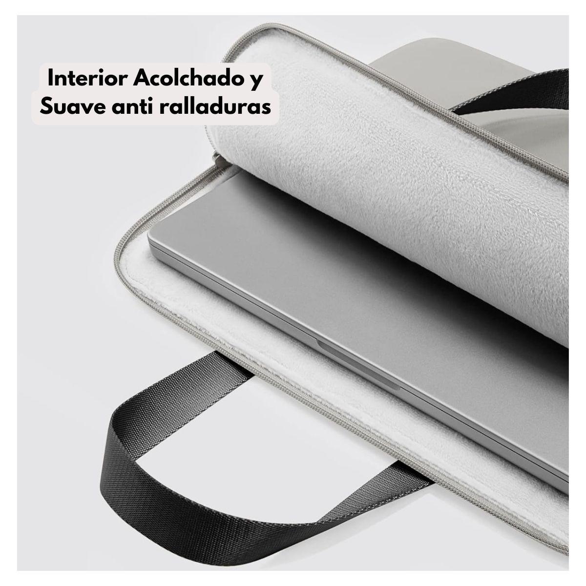 Tomtoc Funda Light-A21 Bicolor para 15" - 16" - Gris-4