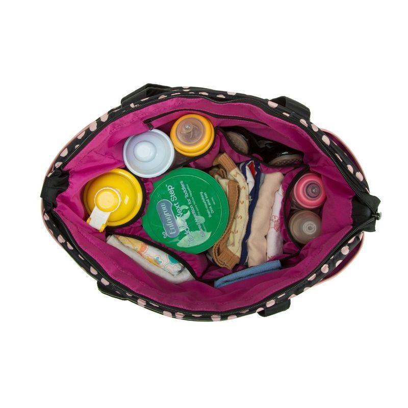 Mommore set de Bolsos Pañalera - Lunares-3