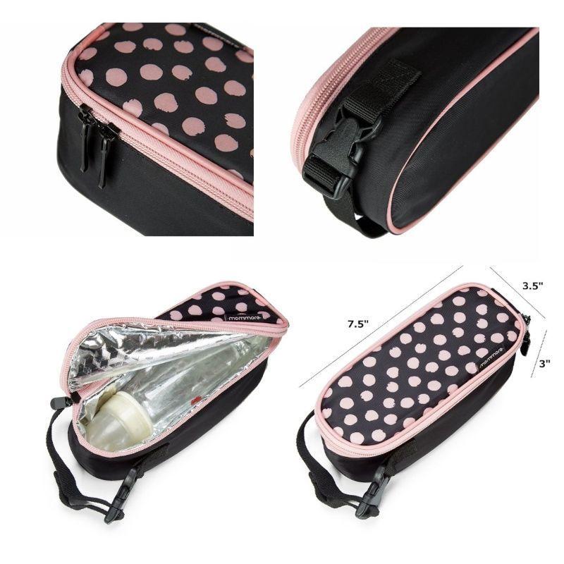 Mommore set de Bolsos Pañalera - Lunares-4
