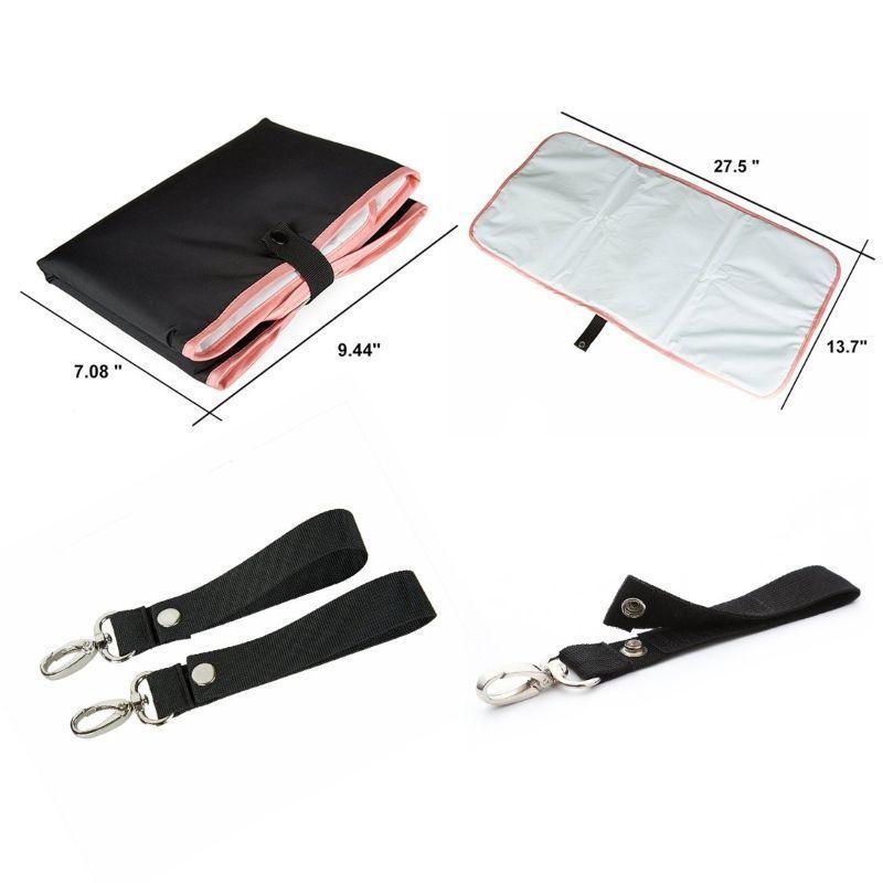 Mommore set de Bolsos Pañalera - Lunares-5
