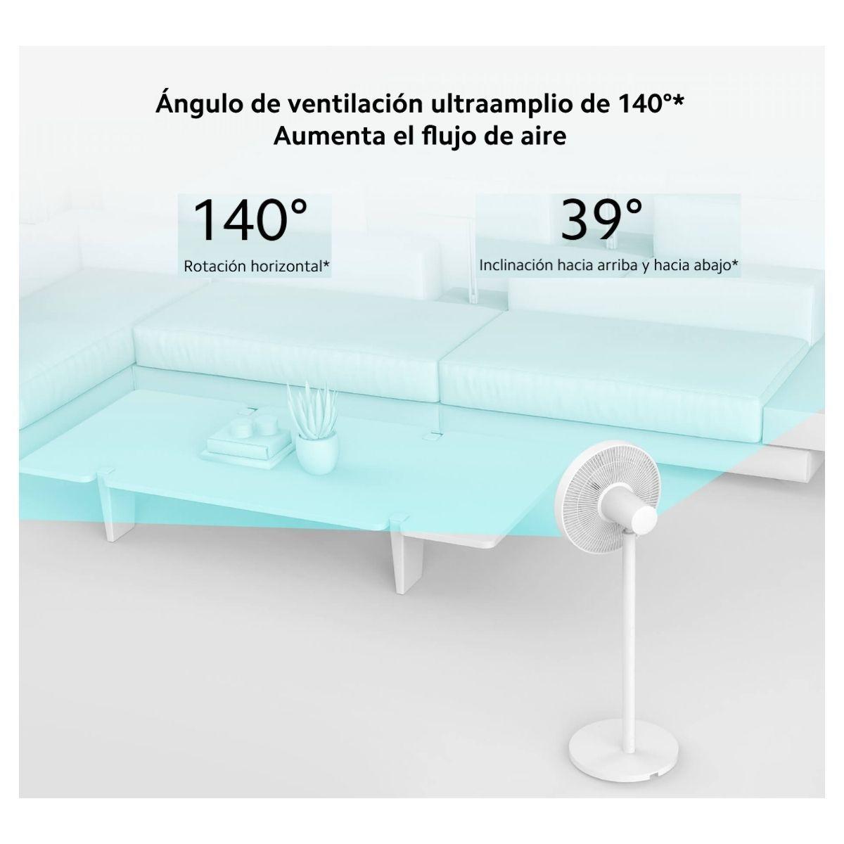 Xiaomi Ventilador Inteligente Mi Smart Standing Fan 2 EU Blanco-5