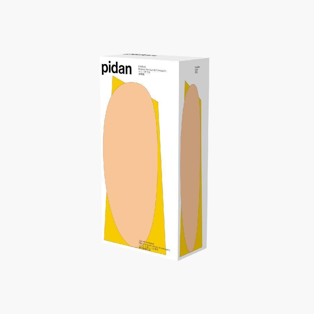 Pidan Plato Doble Acero Inoxidable Mascotas Peque as S-5
