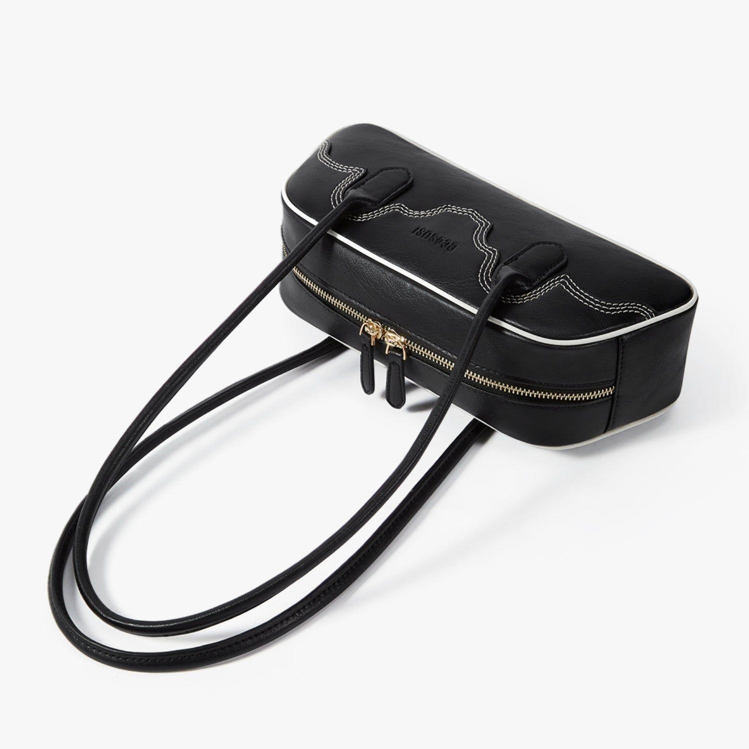 Ecosusi Evelyn Cartera Baguette de Cuero Vegano 2,6 L-3