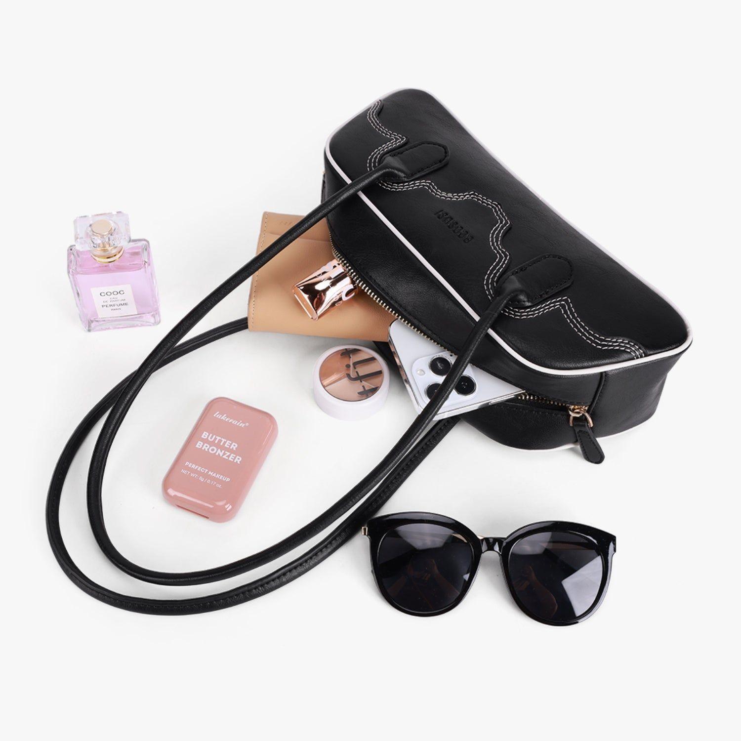 Ecosusi Evelyn Cartera Baguette de Cuero Vegano 2,6 L-8