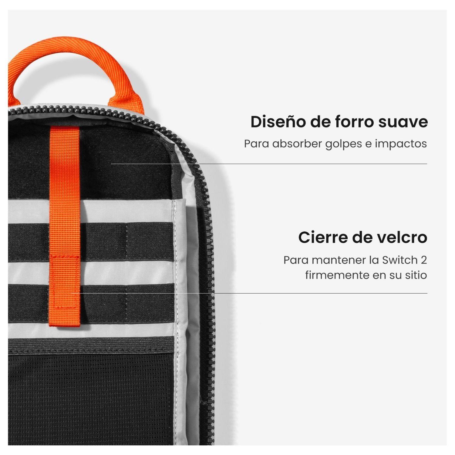 Tomtoc Bolso Bandolera GameOn-G49 para Switch 2 Negro-5