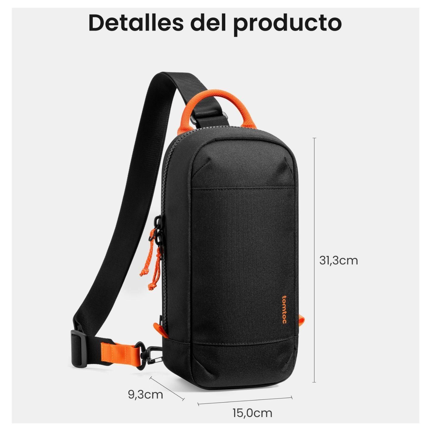 Tomtoc Bolso Bandolera GameOn-G49 para Switch 2 Negro-9