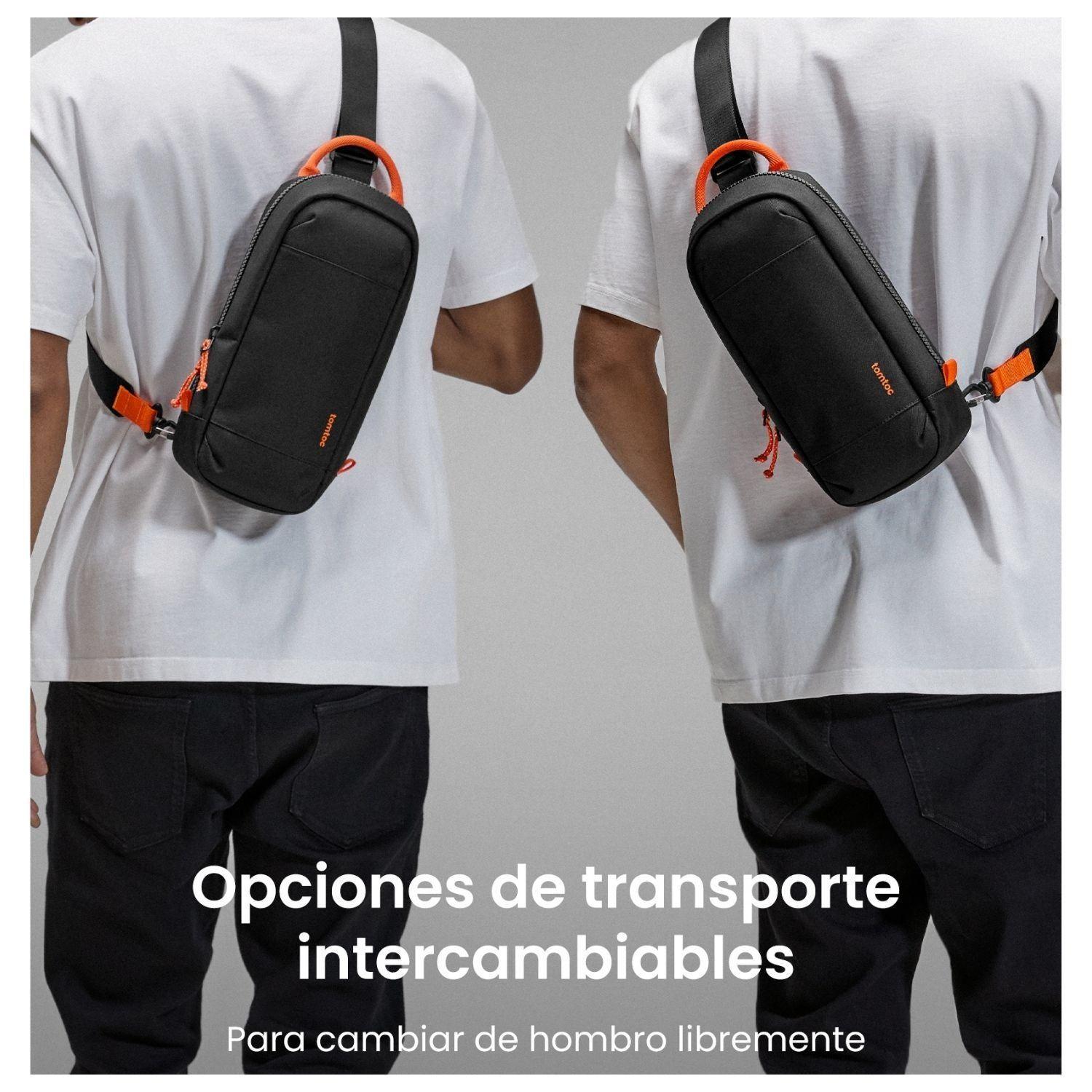 Tomtoc Bolso Bandolera GameOn-G49 para Switch 2 Negro-3