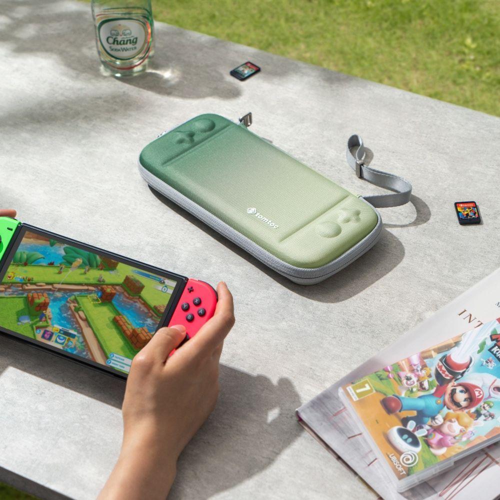 Tomtoc Estuche Ligero para Nintendo Switch OLED - Verde Matcha-7