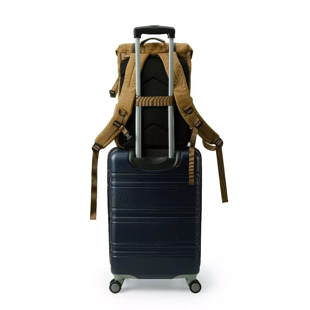 Bagsmart Mochila para camara y notebook de 15" - Caqui-4