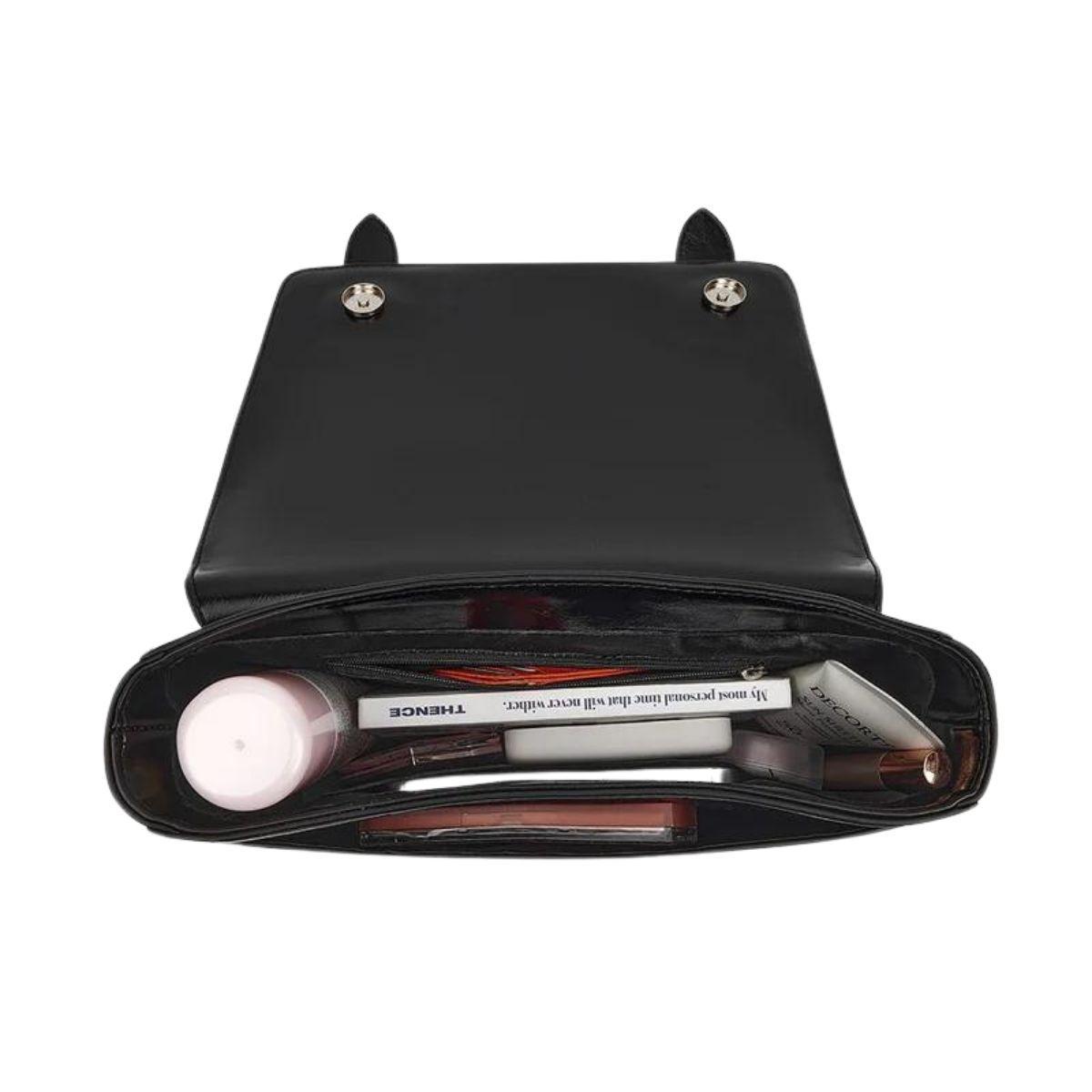 Ecosusi Bolso Bandolera Vintage Victor Tablet 10,2"- Negro-6
