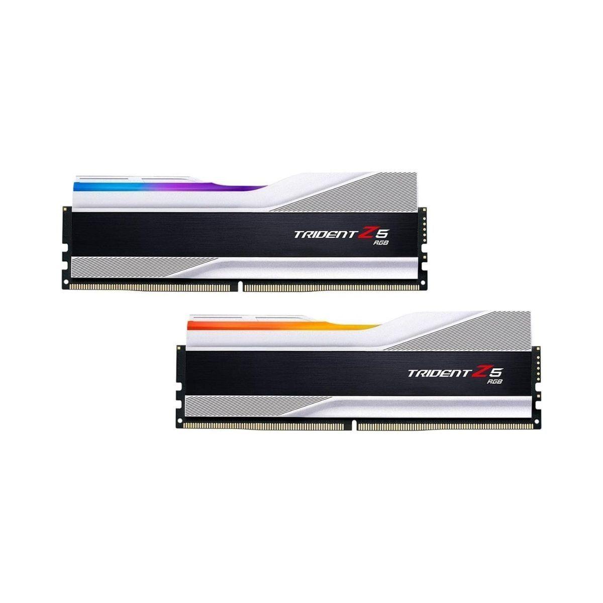 Gskill Trident Z5 RGB DDR5-6000mhz 32GB (2x16GB) Silver-1