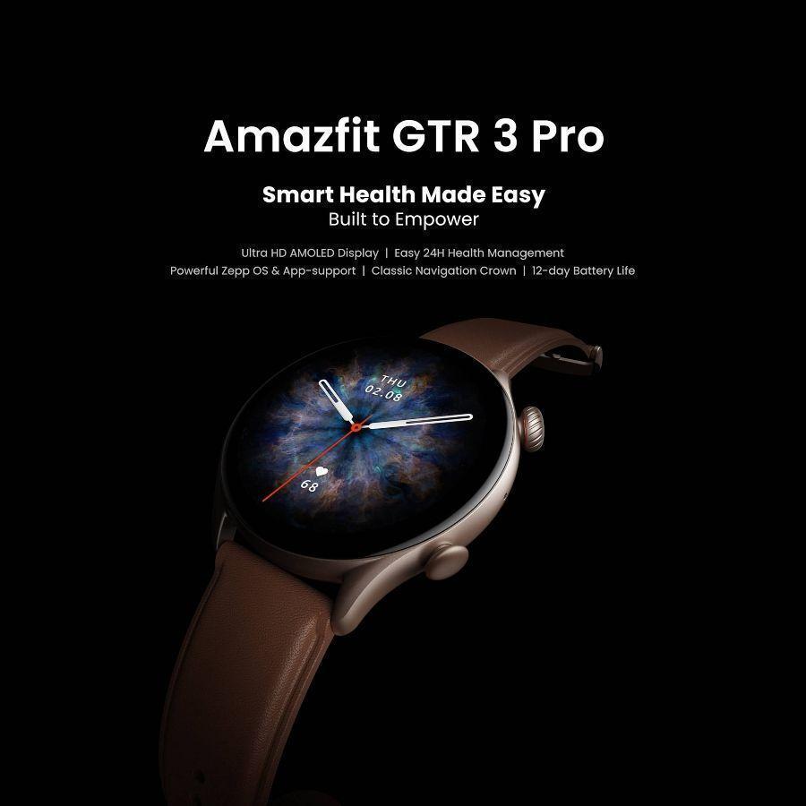 Amazfit Smartwatch Gtr 3 pro - Marrón-2