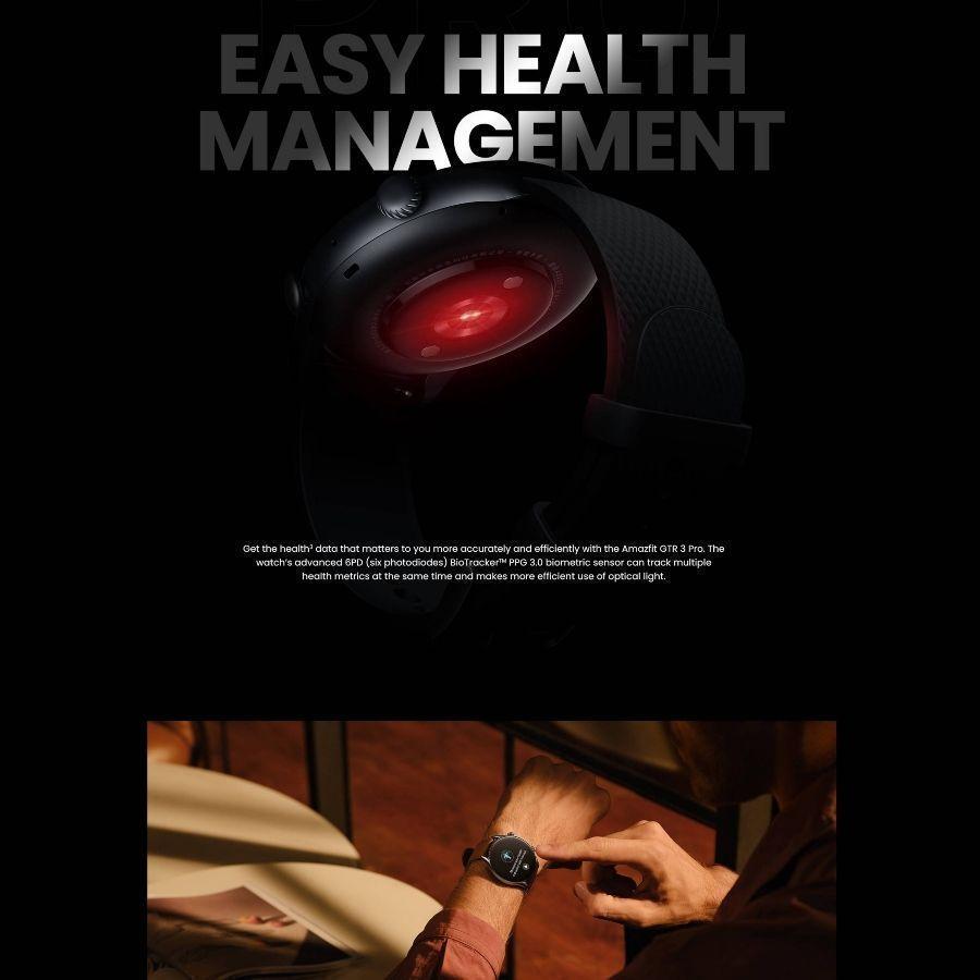 Amazfit Smartwatch Gtr 3 pro - Marrón-3