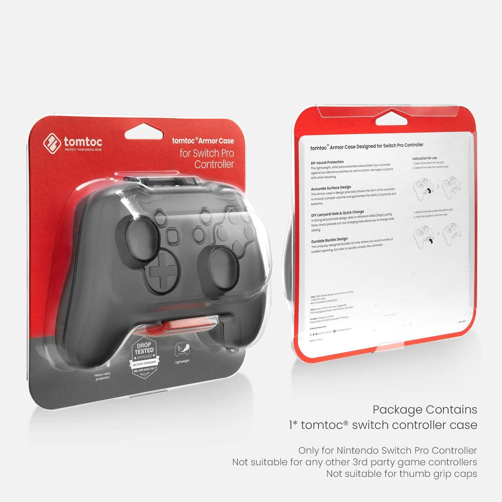 Tomtoc Estuche Rígido Para Mando Nintendo Switch Pro-5