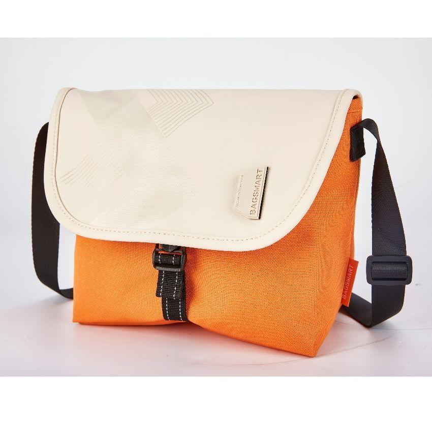 Bagsmart Bolso Bandolera UPSI Compacto de Uso Diario Naranja-2