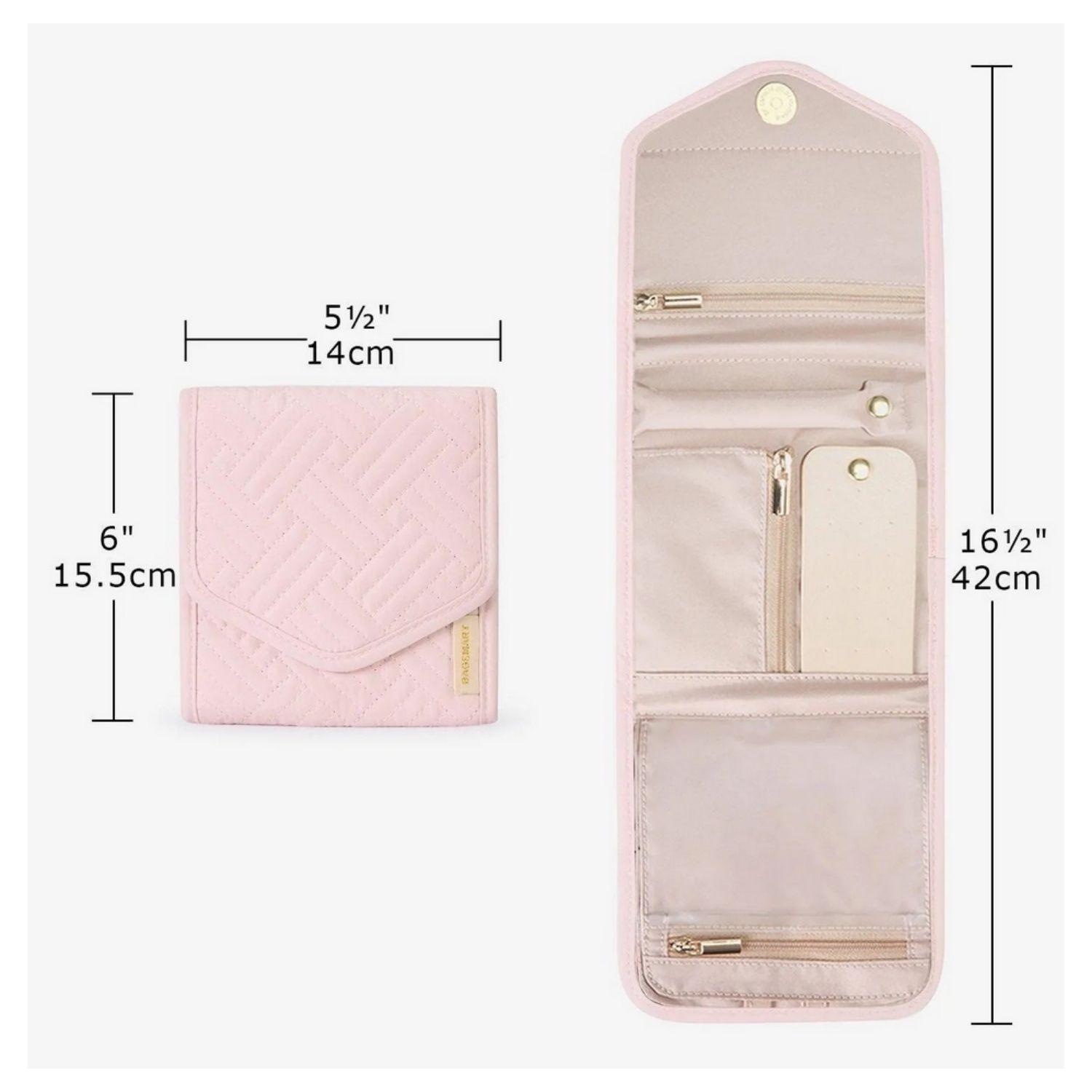 Bagsmart Mini organizador de joyas Jessica - Rosado-6