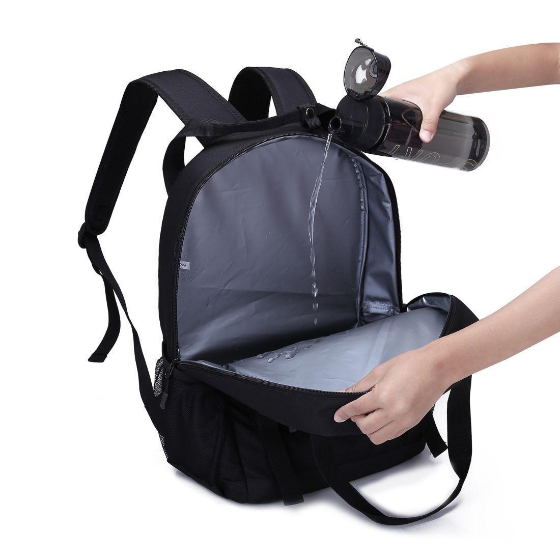 TOURIT Wagtails Mochila  Premium con enfriador vacacional-23L Negro-3