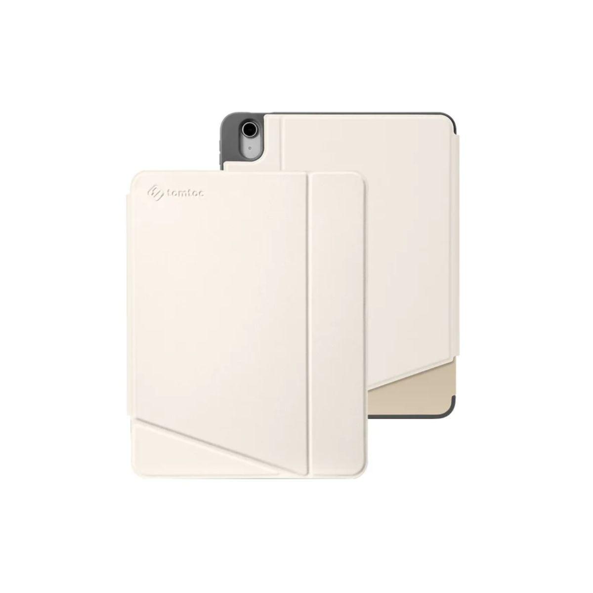 Tomtoc Funda vertical iPad Air 4-5G 10,9'' Blanco-1
