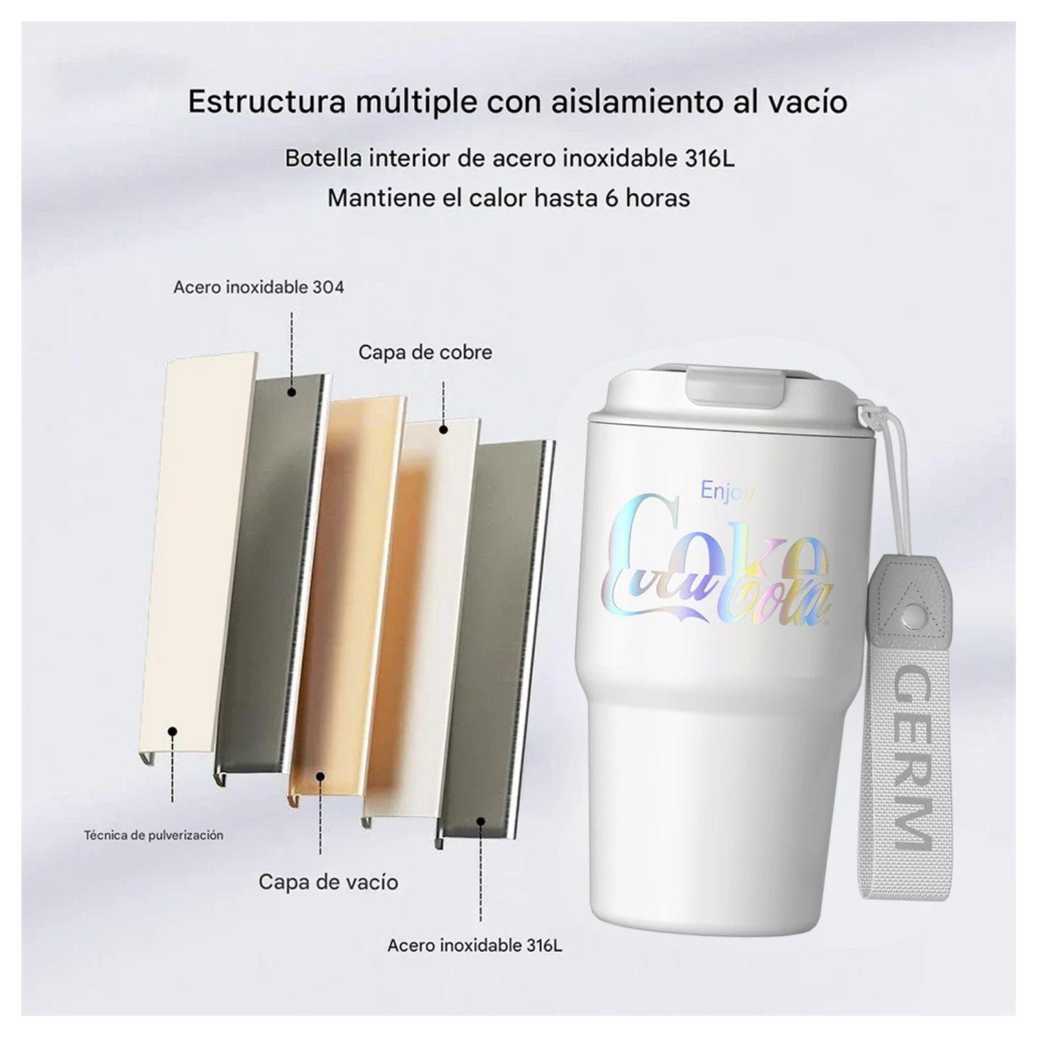 Vaso Térmico GERM x Coca-Cola 590 ml Plateado-6