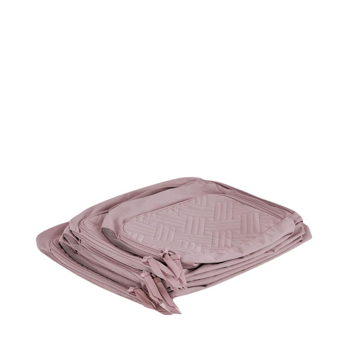 Bagsmart Organizadores de Equipaje Rígidos Acolchados 6 pzs Rosado-6