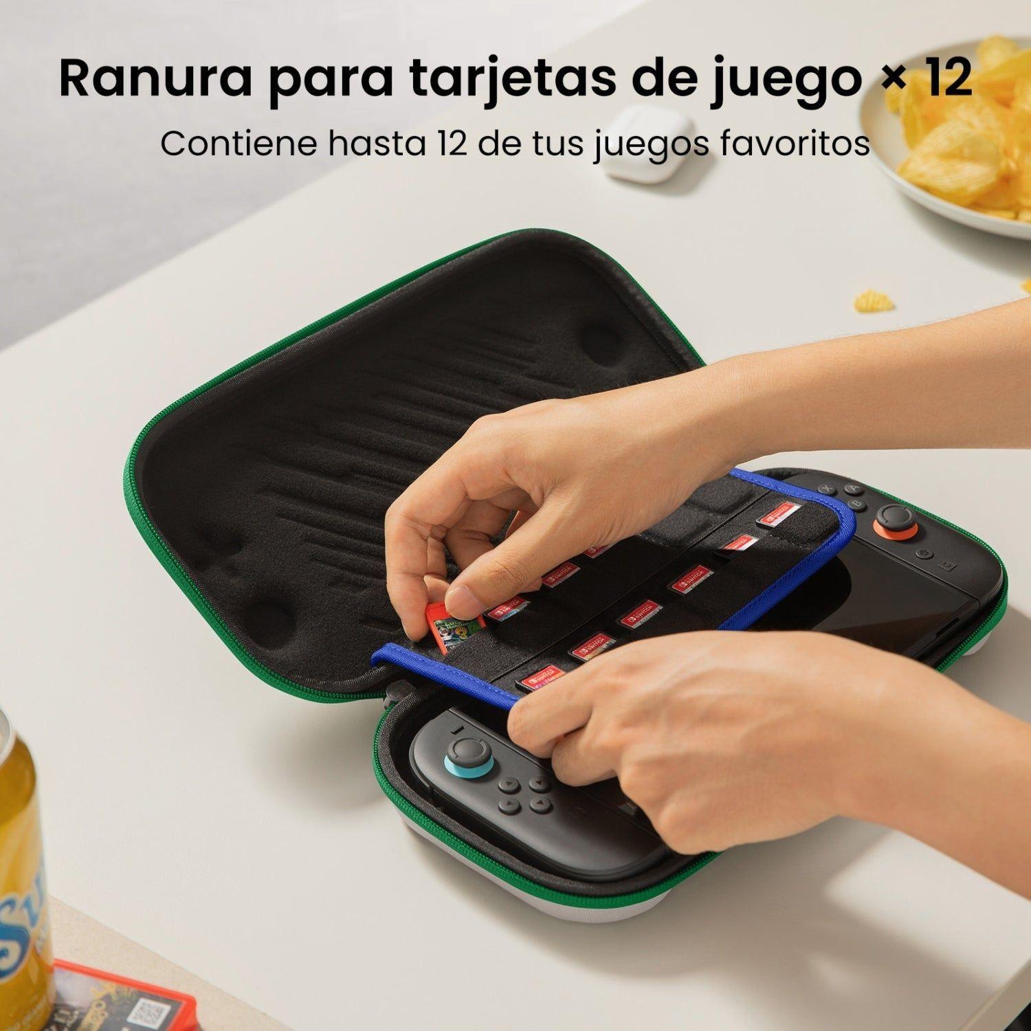 Tomtoc Funda Rígida FancyCase-G05 para Nintendo Switch 2 Ed. Froz Ola Azul-6