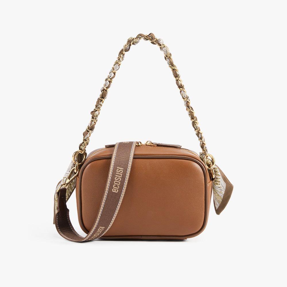 Ecosusi Bolso Bandolera Lola Vibe de 1.7L para 6,3" Marrón-2