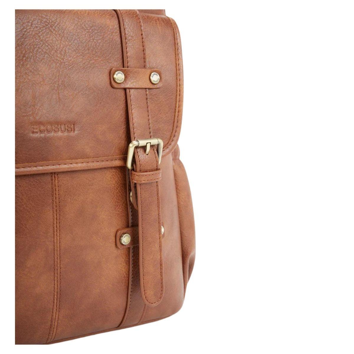 Ecosusi Mochila Scarlett para Notebook 15,6” - Marrón-5