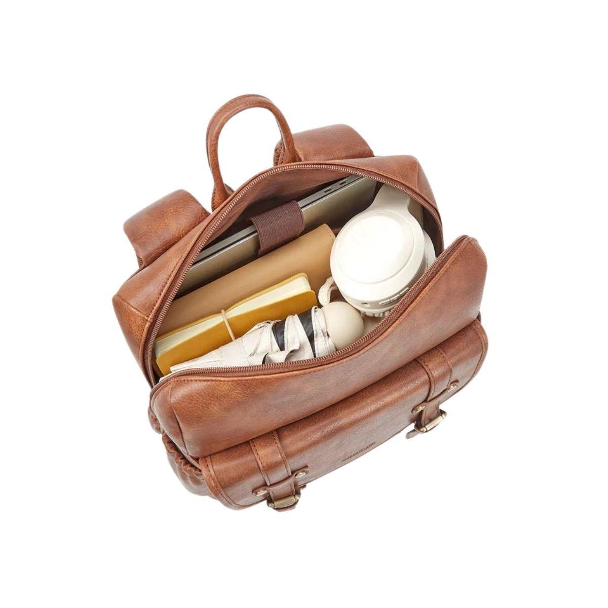 Ecosusi Mochila Scarlett para Notebook 15,6” - Marrón-7