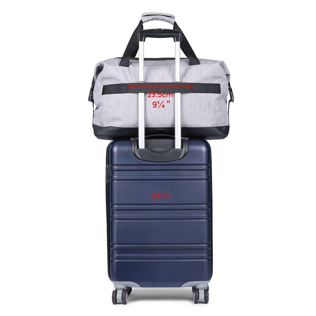BAGSMART Manmoth bolso de viaje/ anti-robo GRIS-6