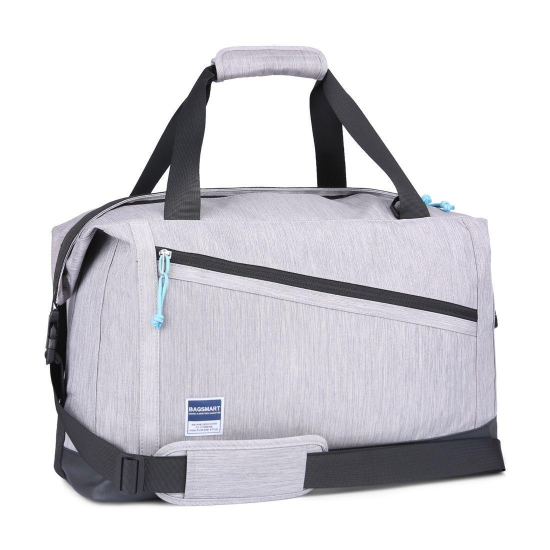BAGSMART Manmoth bolso de viaje/ anti-robo GRIS-1
