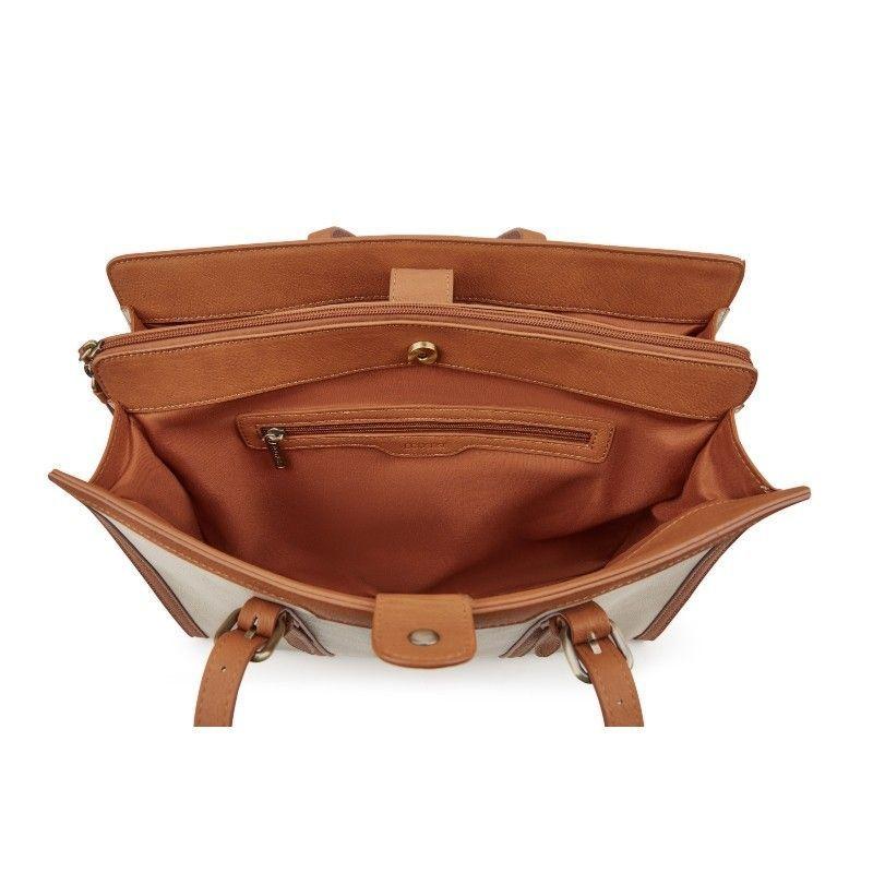 ECOSUSI Bolsa para notebook 15.6'' - Beige-2
